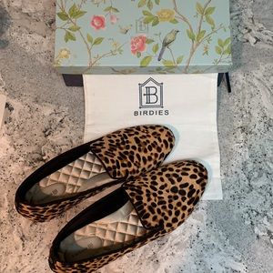 Birdies “The Starling” in Cheetah, size 10.5.  Barely worn, so cute!